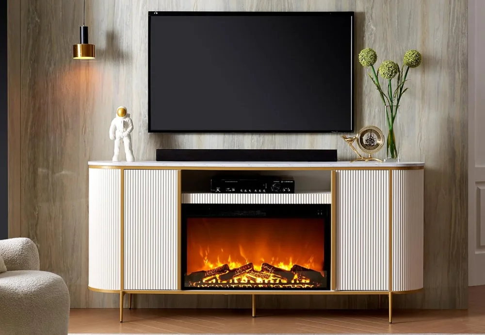 most realistic electric fireplace
